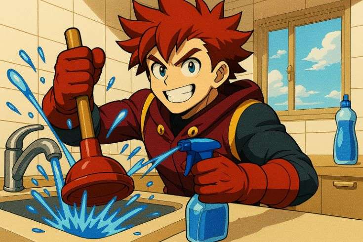 【排水管洗浄】第２章　詰まって困った！自分で治せる？業者にお願い？