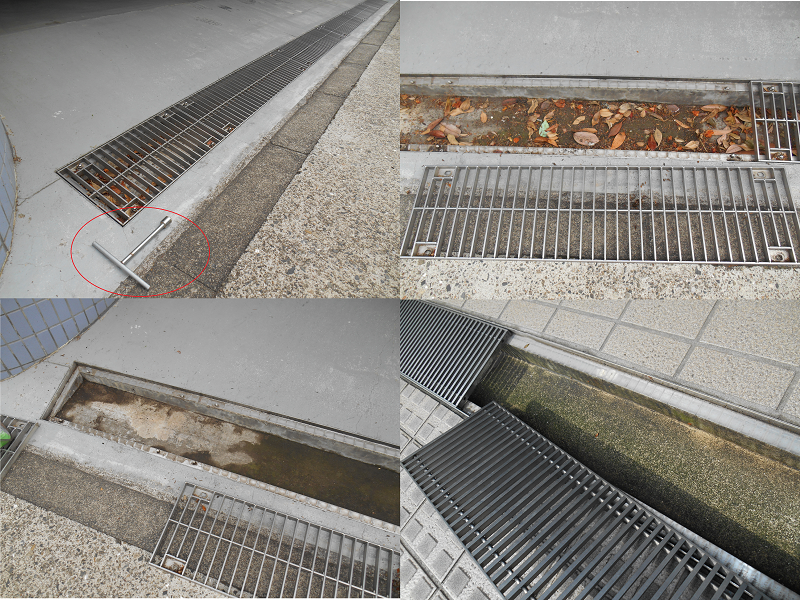 グレーチング清掃