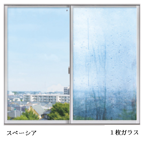 窓の結露対策～動画でわかる真空ガラスの効果～