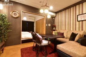 あなぶきの民泊が愛媛県へも進出！大正モダンが楽しめるAlphabed松山城西