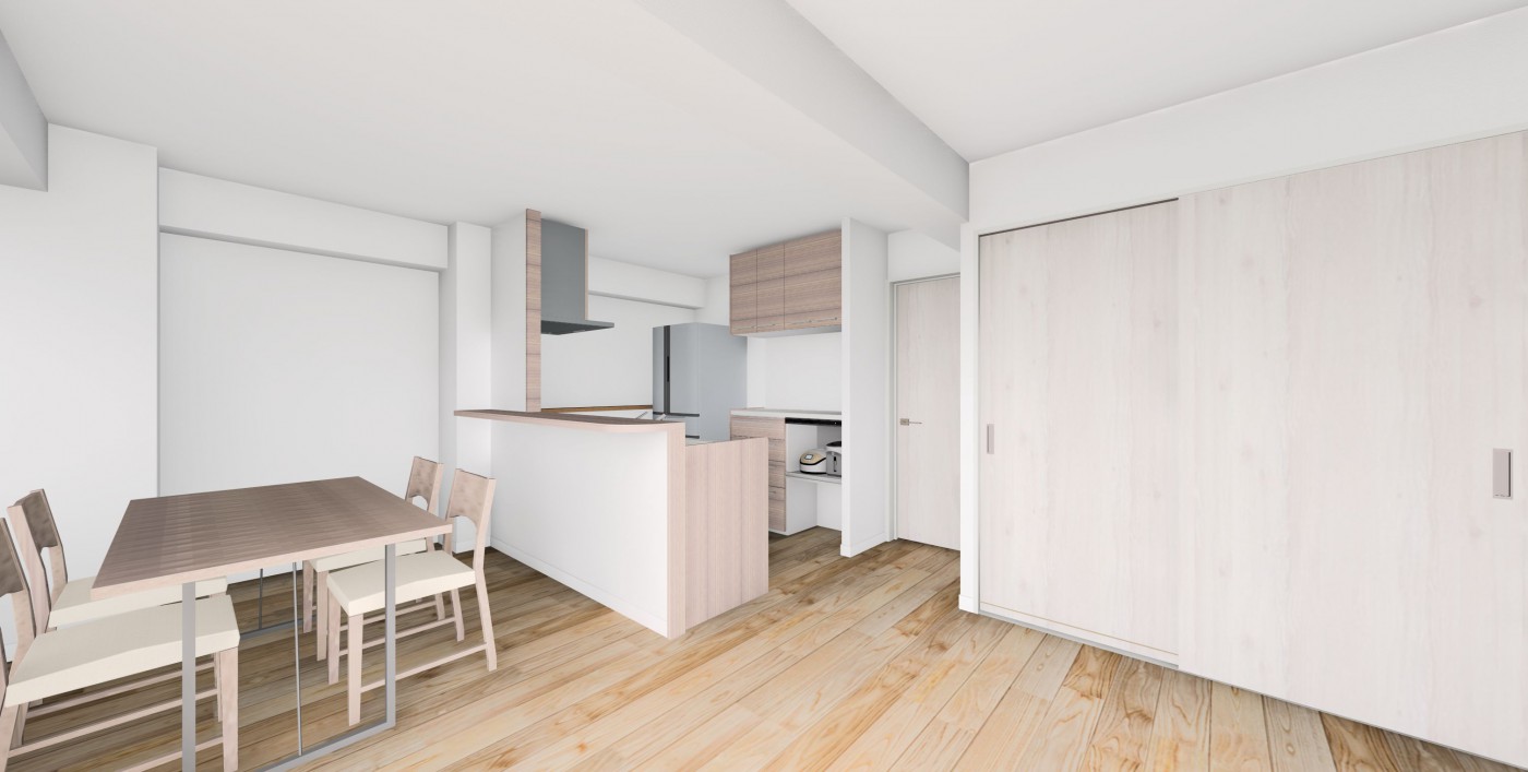 高齢の母親と安心して過ごせる、マンションの介護リフォーム事例のご紹介