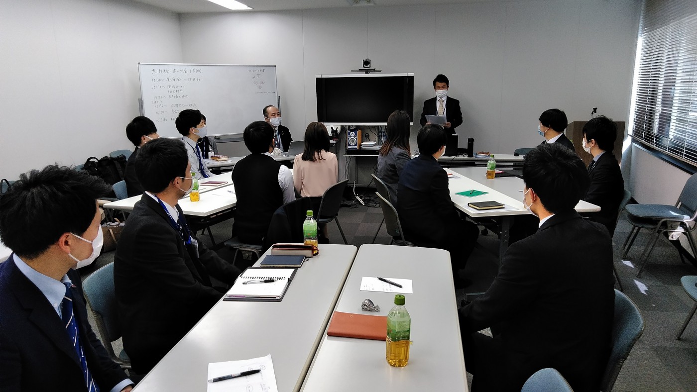 【新入社員研修】同期全員集合！九州支社ホープ会