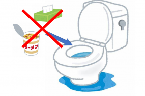 トイレが詰まって流れない！原因や対処法について