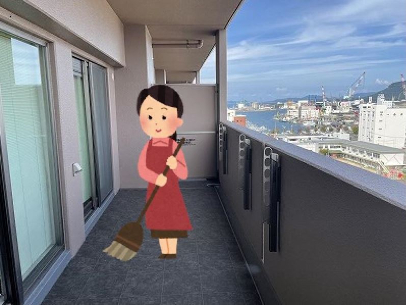 知っておきたい大規模修繕工事後の【バルコニー床塩ビシートのお手入れ】 知っておきたい大規模修繕工事後の【バルコニー床塩ビシートのお手入れ】