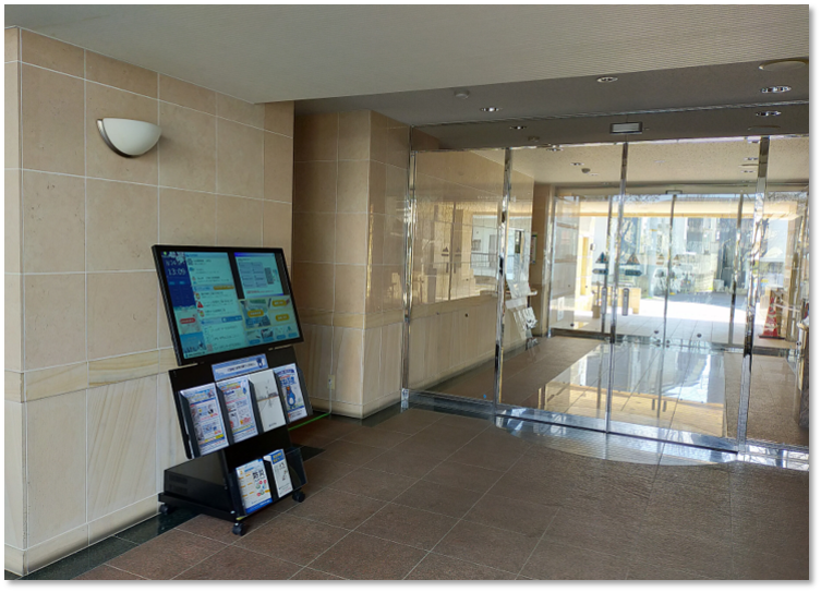 大規模修繕工事の掲示板が電子化！？「ICTサイネージ」のご紹介