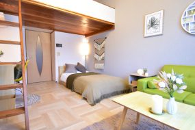 倉敷中央病院近く！リモートワークに最適＆ロフト付き【Alphabed30倉敷中央病院東】