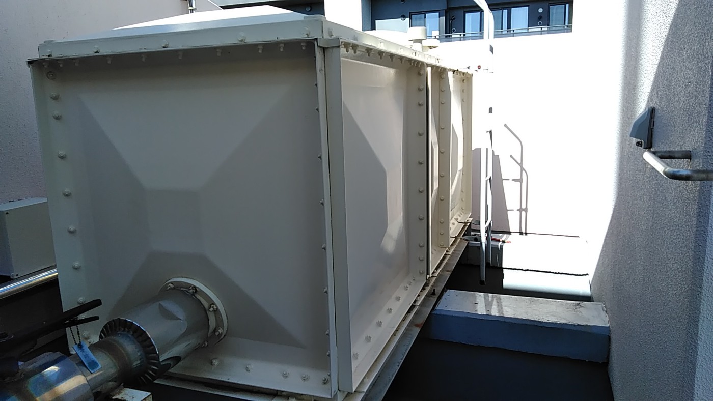 高架水槽の清掃って何をするの？