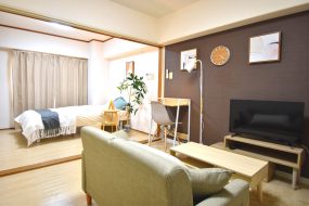 高松をとことん楽しむならココ！JR高松駅徒歩9分の家具家電完備マンスリー【Alphabed30高松錦町Ⅲ302】