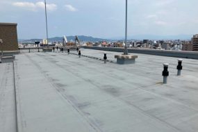 屋上防水改修工事の施工手順