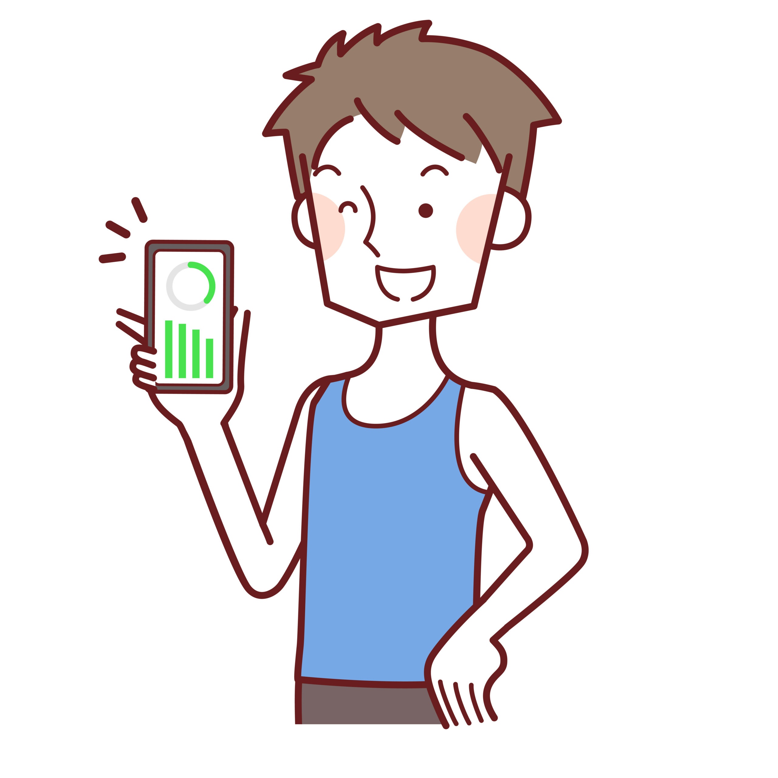 保健師から毎日直接アドバイスが届く、生活習慣改善アプリ！