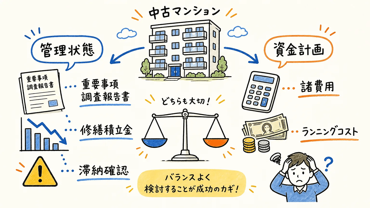 管理状態と資金計画がとくに重要な理由
