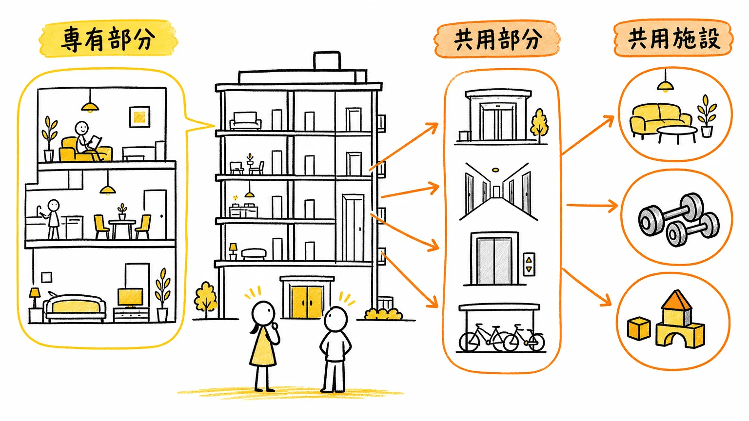マンションの共用施設とは？主な種類と役割の全体像
