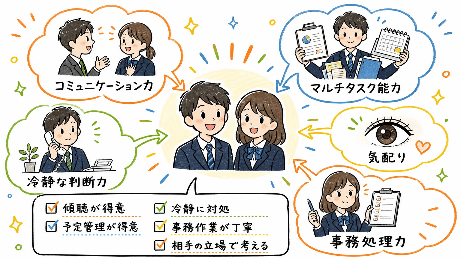 マンションフロントの仕事に向いている人の特徴
