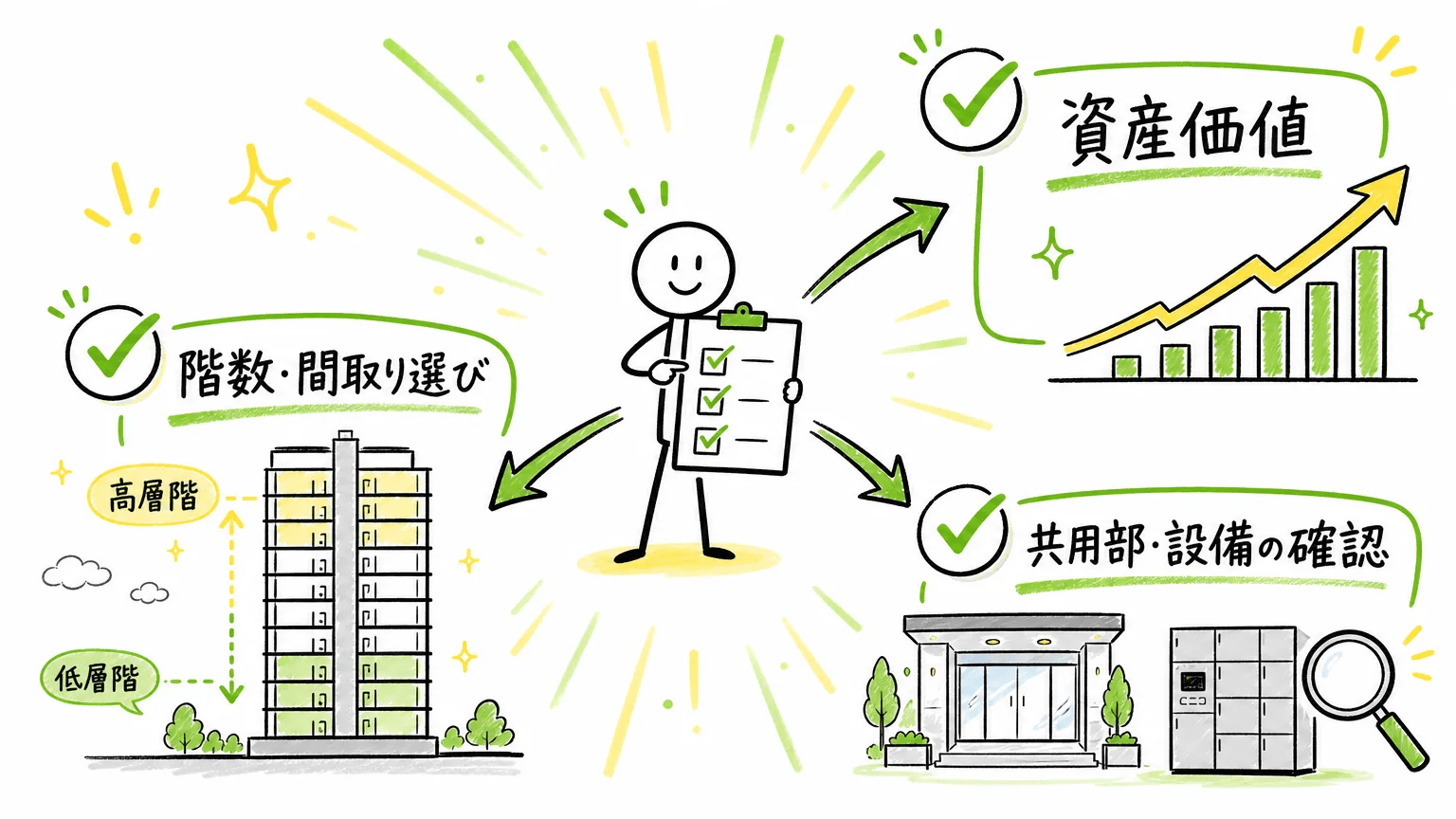 後悔しないタワーマンション選びのポイント
